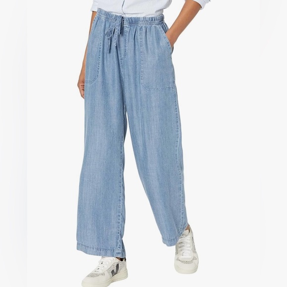 Splendid Pants - Splendid Angie Pants - Wide Leg Cropped Length Size Small